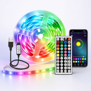 LumiGlow™ Smart RGB LED Strip Lights